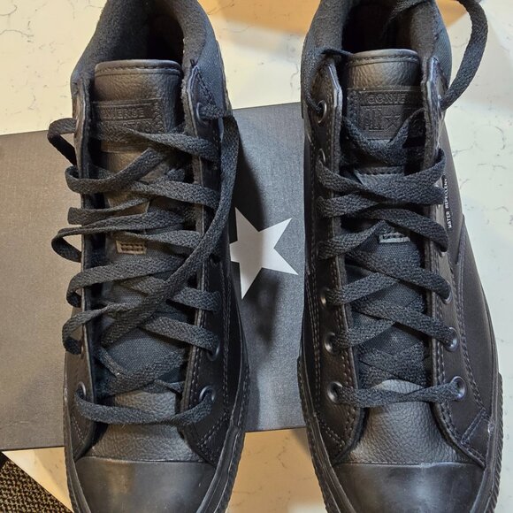 Converse CTAS Malden Street Boot Mid Triple Black Mens Athletic Sneaker size 10 - Picture 5 of 15
